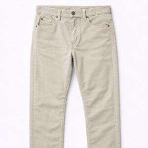 Isabel Marant Skinny Corduroy Pants Off-White 30"